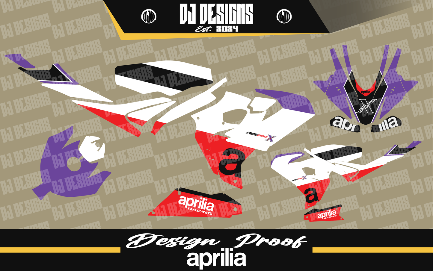 XTrenta Aprilia RS660 (2021-2024) Graphics Kit